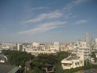 入居前の空室クリーニング中のお部屋からの風景（神奈川県横浜市中区）