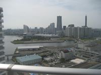 入居前の空室クリーニング中のお部屋からの風景（横浜市神奈川区）