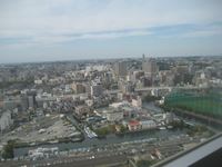 入居前の空室クリーニング作業中のお部屋からの風景（神奈川県横浜市神奈川区）