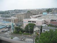 入居前の空室クリーニング作業中のお部屋からの風景（横浜市都筑区）