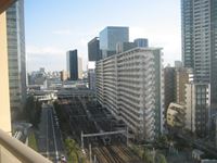 退去後の空室クリーニング作業中のお部屋からの風景（東京都品川区）