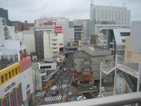 入居前の空室クリーニング作業中のお部屋からの風景（神奈川県相模原市）