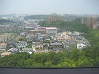 入居前の空室クリーニング作業中のお部屋からの風景（神奈川県横浜市都筑区）