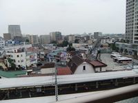 入居前の空室クリーニング＋エアコンクリーニング作業中のお部屋からの風景（神奈川県川崎市多摩区）