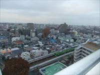 空室クリーニング＋介護臭の消臭作業中のお部屋からの風景（東京都世田谷区）